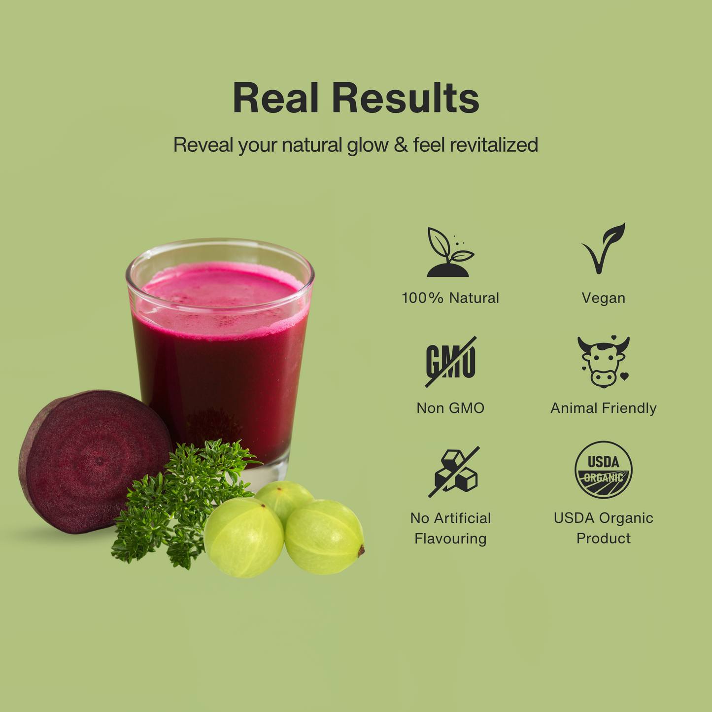 NeutraLeaf Daily Glow Bundle :- Amla Powder | Beetroot Powder | Hair Enhances Muscle Strength| Boosts Energy | Blood Pressure Management