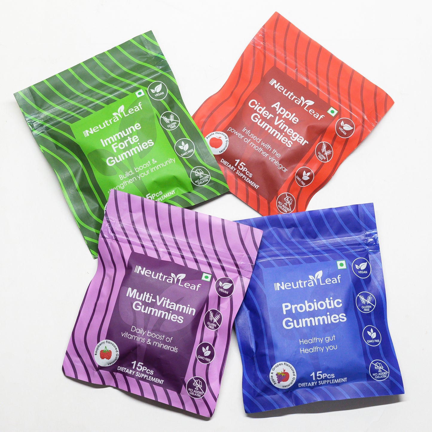 Gummies Pack of 4 (60 pc)