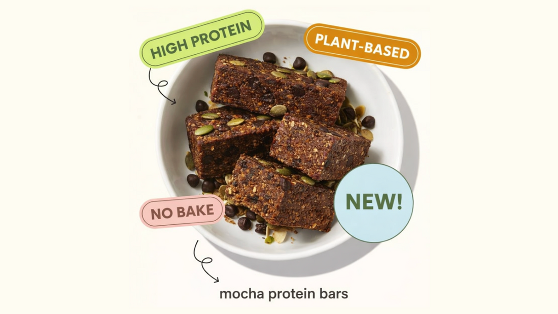 No-Bake Mocha Protein Bars (10g Protein)