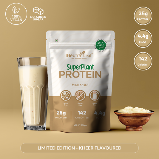 Diwali Edition Misti Kheer Plant Protein Trial Pack - 5 Servings With 25g Protein and 4.4g BCAA