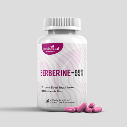 Neutraleaf Berberine-95% Capsule- 60 Nos