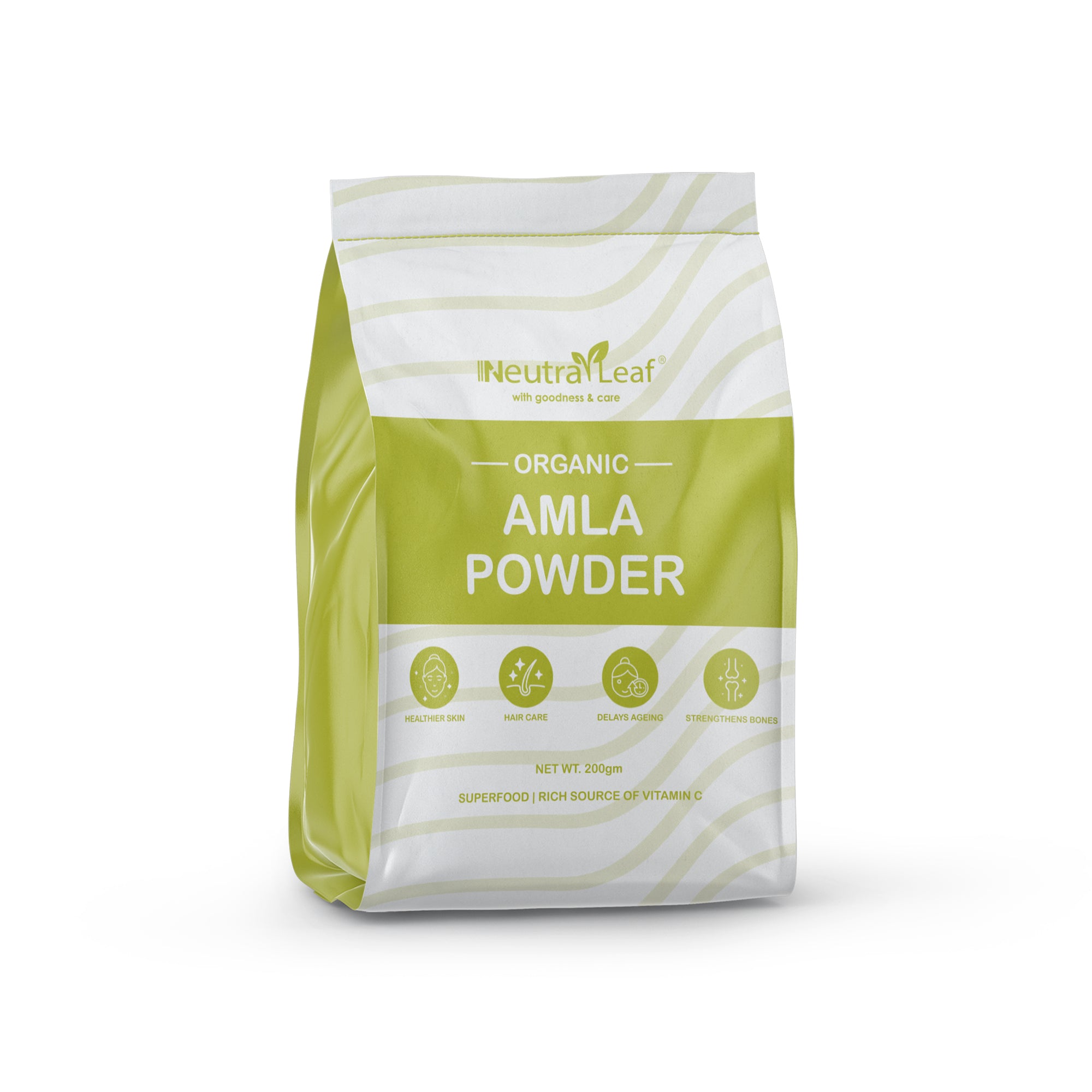 NeutraLeaf Nature Amla Powder | 200 g For Hair Growth | Drinking and E ...