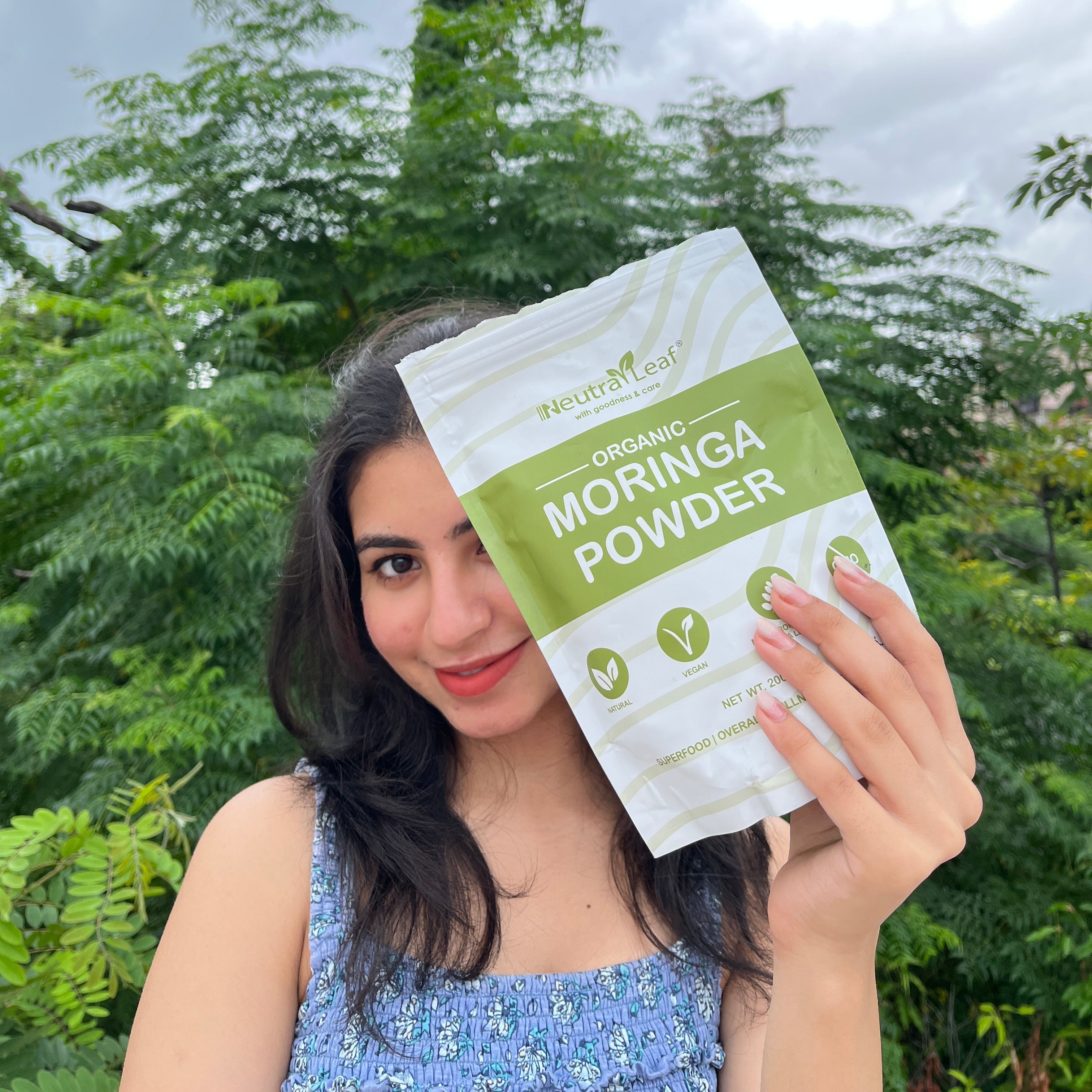 NeutraLeaf Organic Moringa Powder | Immunity Booster| Improves Digestion & Weight Management | Good for Hair & Skin| Protein Rich