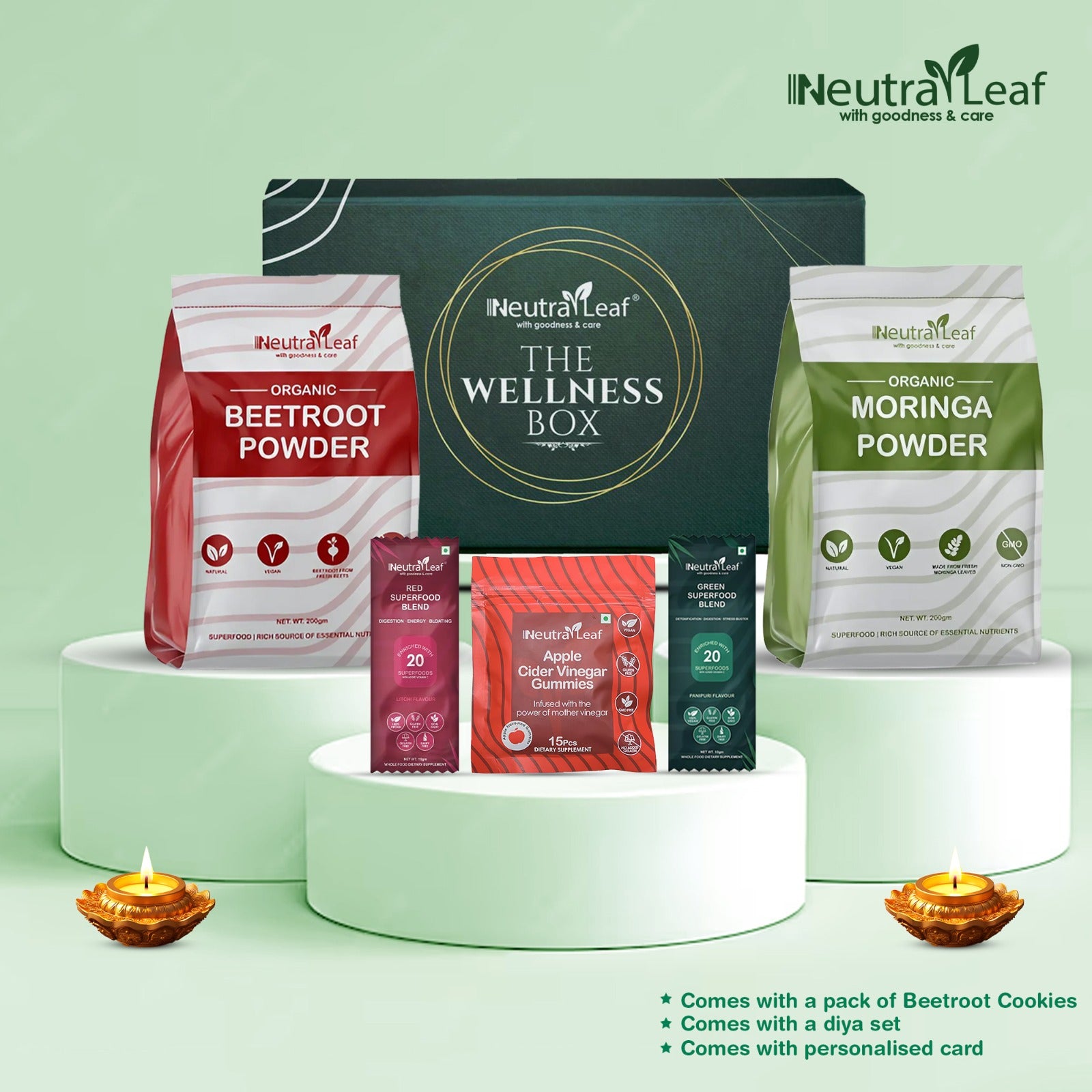 Neutraleaf Special Wellness Gift Box | Boosts Immunity & Metabolism | Good for Hair & Skin|  Boosts Energy | Supports Digestion