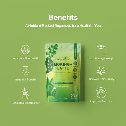 Golden Green Wellness Pack - Moringa Latte + Curcumin Latte – power pair for everyday immunity, energy & balance