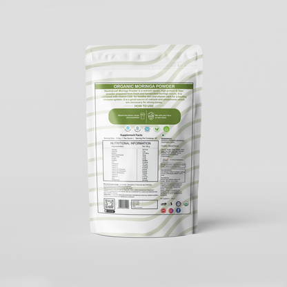 NeutraLeaf Organic Moringa Powder | Immunity Booster| Improves Digestion & Weight Management | Good for Hair & Skin| Protein Rich